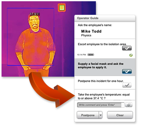 IndigoVision Agora Temperature Screening Procedures