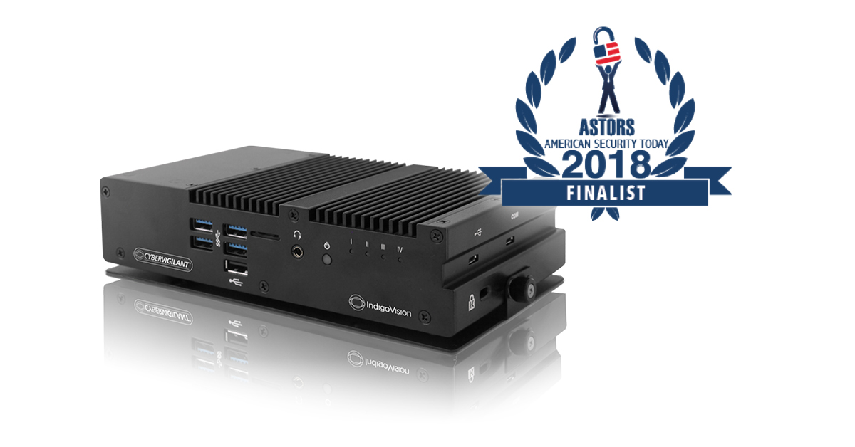 IndigoVision’s Innovative Cyber Security Technology, CyberVigilant®, Has Been Shortlisted As A Finalist For A Homeland Security Award